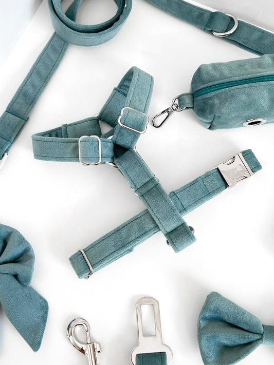 Harness | Fabric Strap - Blue Topaz Velvet